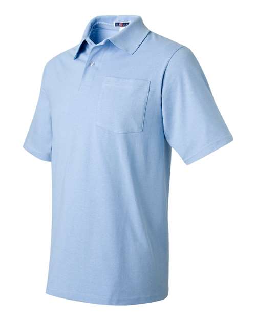 Jerzees SpotShield™ 50/50 Sport Jersey Polo Shirt with Pocket Men's ...
