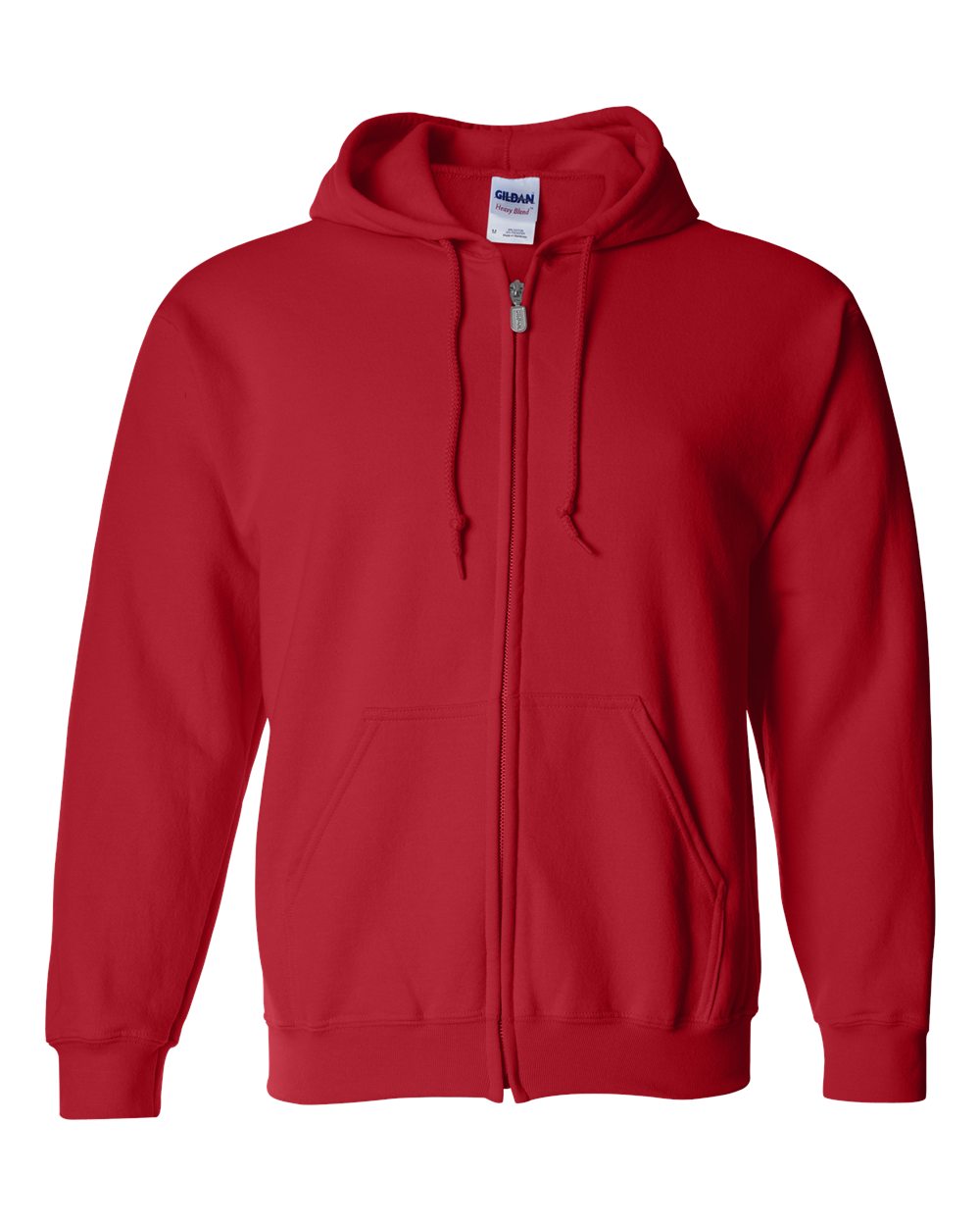 Gildan - Heavy Blend Full-Zip Hooded Sweatshirt - 18600 | eBay